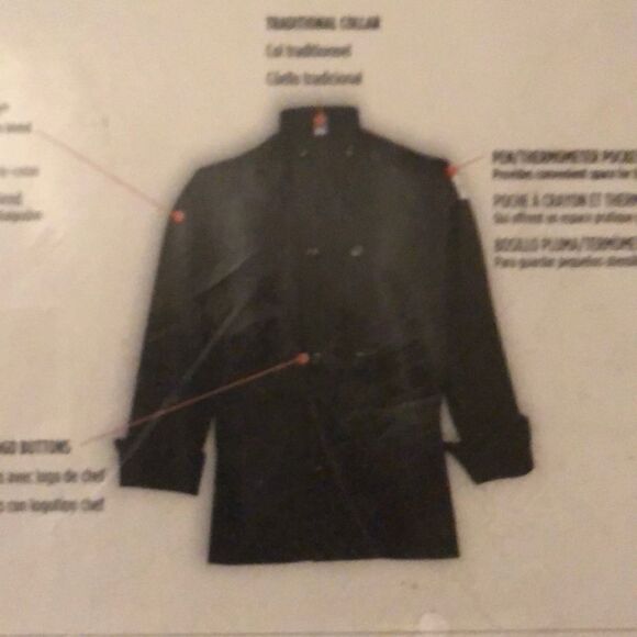 Chef Revival chef jacket new in package sz MED - Picture 5 of 6